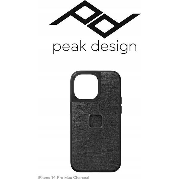 Peak Design Peak Design Mobile Etui Everyday Case Fabric iPhone 14 Pro Max - Grafitowe