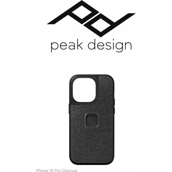 Peak Design Peak Design Mobile Etui Everyday Case Fabric iPhone 14 Pro - Grafitowe