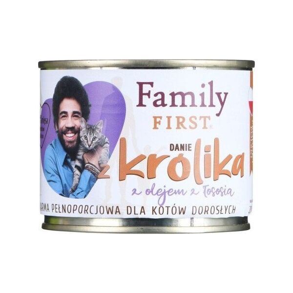 Family First Danie z królikiem adult 200 g
