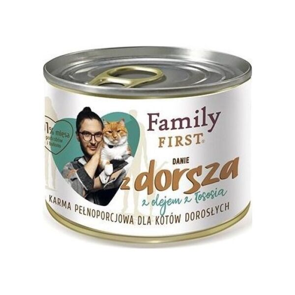 Family First FamilyFirst Danie z dorszem adult 200g