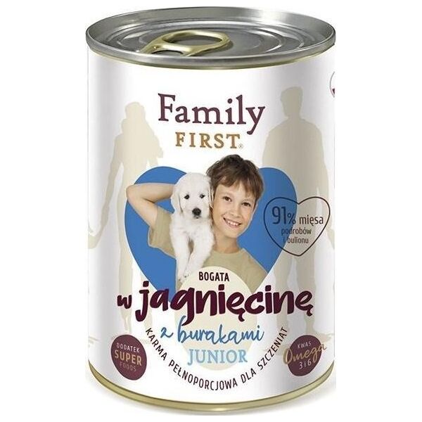 Family First FamilyFirst Jagnięcina+burak junior 400g