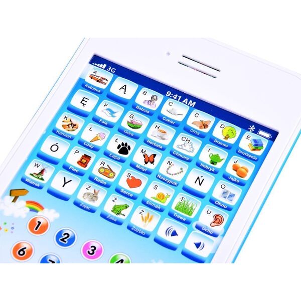 Jokomisiada Interaktywny TABLET edukacyjny w j. polskim ZA3223