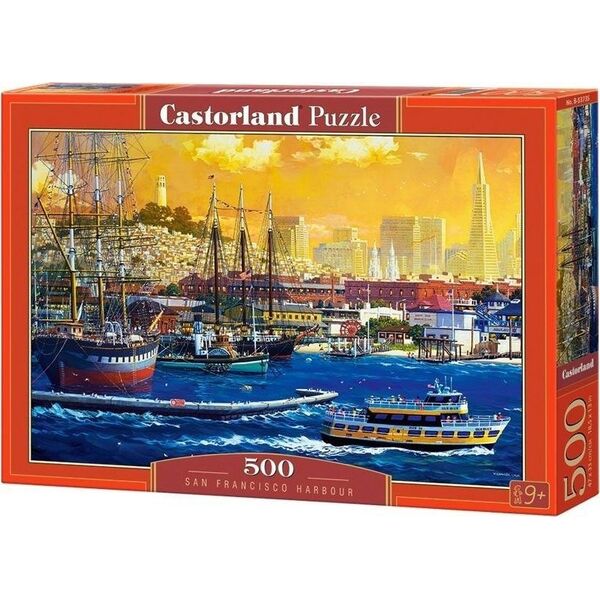 Castorland Puzzle 500 Port w San Francisco CASTOR