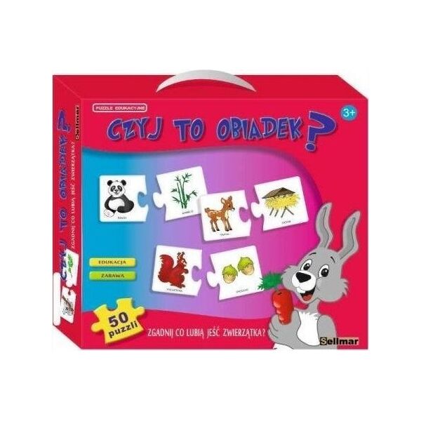 Abino Puzzle edukacyjne Czyj to obiadek? ABINO