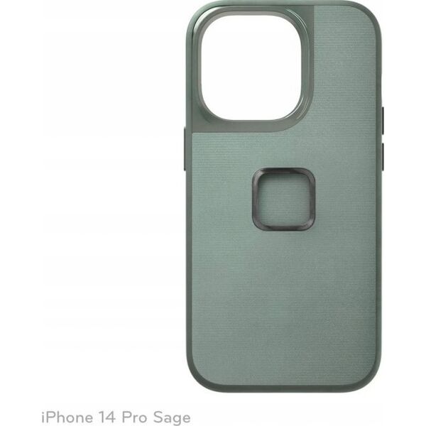 Peak Design Peak Design Mobile Etui Everyday Case Fabric iPhone 14 Pro - Szarozielone