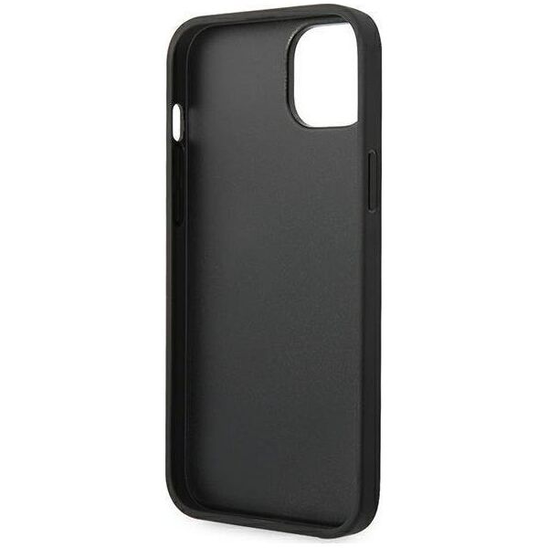 Karl Lagerfeld Etui Karl Lagerfeld do iPhone 14 Plus 6,7" hardcase szary/grey Saffiano Mono Metal Logo