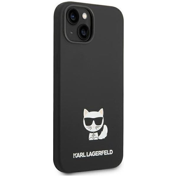Karl Lagerfeld Etui Karl Lagerfeld do iPhone 14 Plus 6,7" hardcase czarny/black Silicone Choupette Body