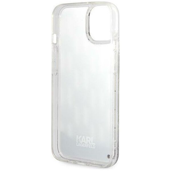 Karl Lagerfeld Etui Karl Lagerfeld do iPhone 14 Plus 6,7" hardcase czarny/black Liquid Glitter Monogram