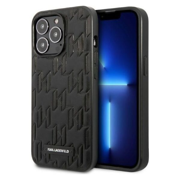Karl Lagerfeld Etui Karl Lagerfeld do iPhone 13 Pro Max 6,7" hardcase czarny/black Monogram Plaque