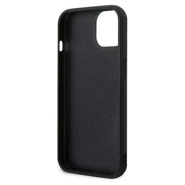 Karl Lagerfeld Etui Karl Lagerfeld do iPhone 13 6,1" czarny/black hardcase Ikonik Patch