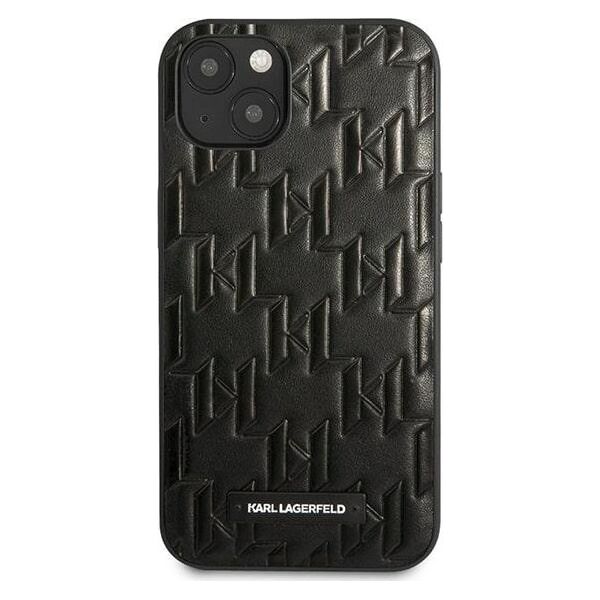 Karl Lagerfeld Etui Karl Lagerfeld do iPhone 13 mini 5,4" hardcase czarny/black Monogram Plaque