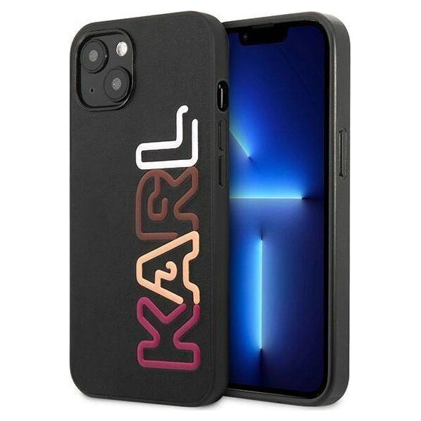 Karl Lagerfeld Etui Karl Lagerfeld do iPhone 13 6,1" czarny/black hardcase Multipink Brand