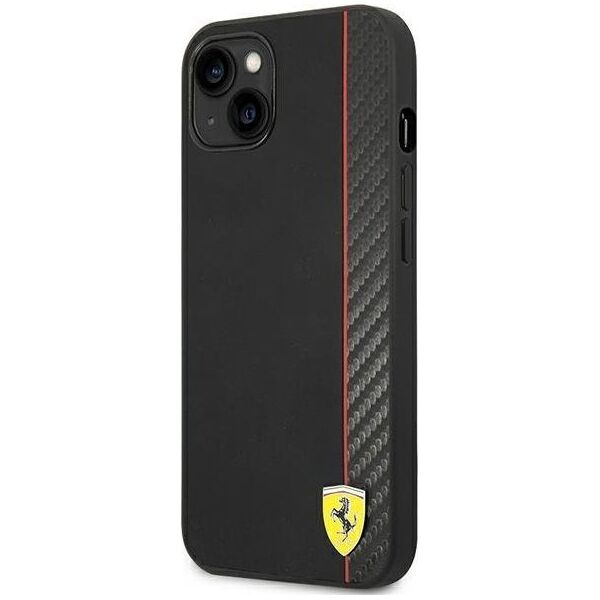 Ferrari Etui Ferrari do iPhone 14 Plus 6,7" czarny/black hardcase Carbon