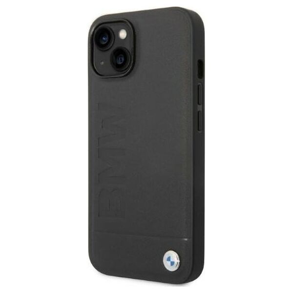 BMW Etui BMW do iPhone 14 6,1" czarny/black hardcase Signature Logo Imprint Magsafe