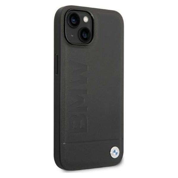 BMW Etui BMW do iPhone 14 6,1" czarny/black hardcase Signature Logo Imprint Magsafe