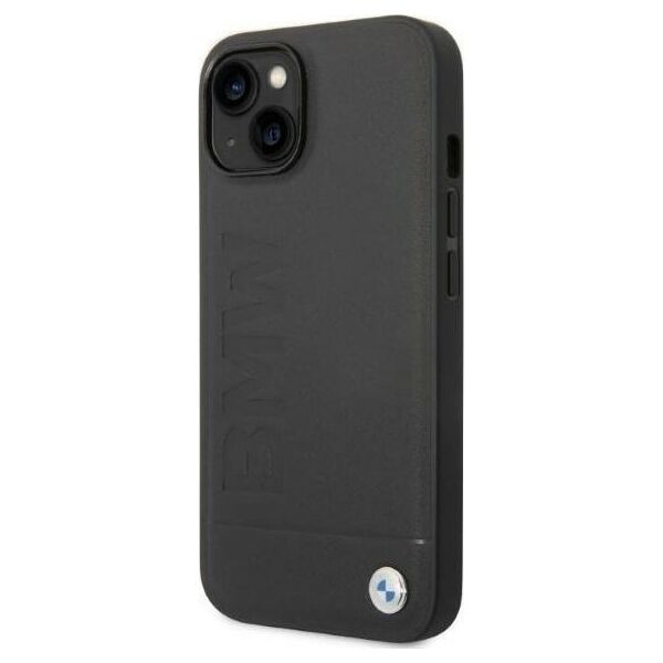 BMW Etui BMW do iPhone 14 Plus 6,7" czarny/black hardcase Signature Logo Imprint Magsafe
