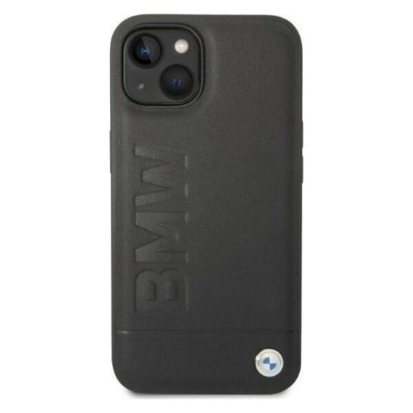 BMW Etui BMW do iPhone 14 Plus 6,7" czarny/black hardcase Signature Logo Imprint Magsafe