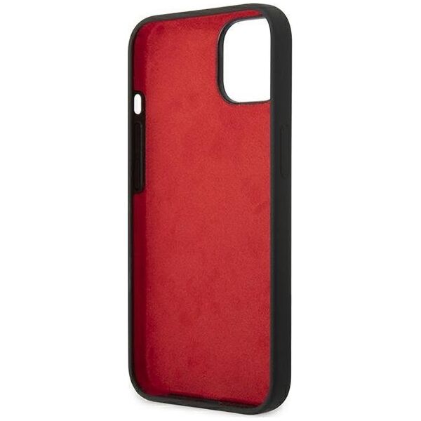 Ferrari Etui Ferrari do iPhone 14 Plus 6,7" czarny/black hardcase Silicone Metal Logo