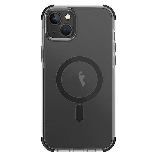 Uniq UNIQ etui Combat do iPhone 14 Plus 6,7" Magclick Charging czarny/concrete charcoal