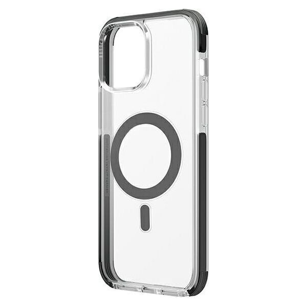 Uniq UNIQ etui Combat do iPhone 14 Plus 6,7" Magclick Charging czarny/concrete charcoal