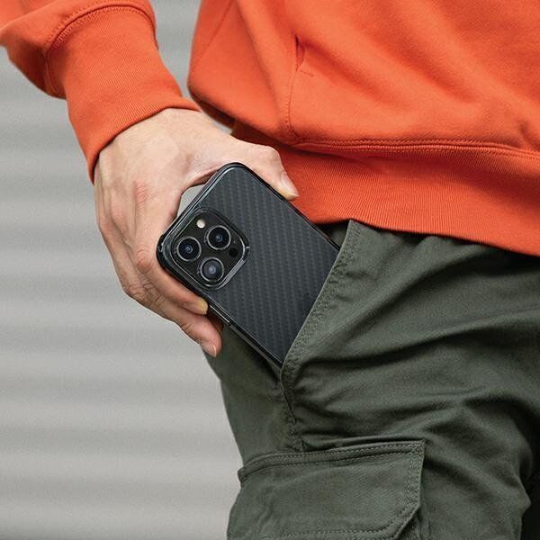 Uniq UNIQ etui Combat do iPhone 14 Pro Max 6,7" czarny/carbon black