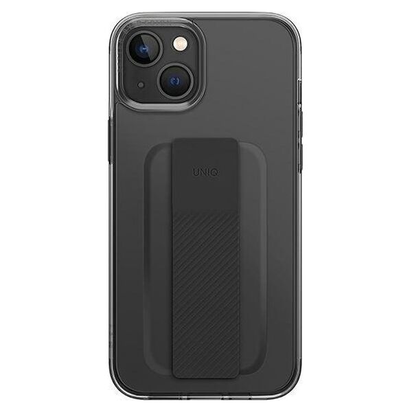 Uniq UNIQ etui Heldro Mount do iPhone 14 6,1" czarny/vapour smoke
