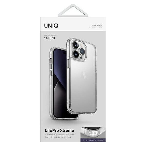 Uniq UNIQ etui LifePro Xtreme iPhone 14 Pro 6,1" przeźroczysty/crystal clear
