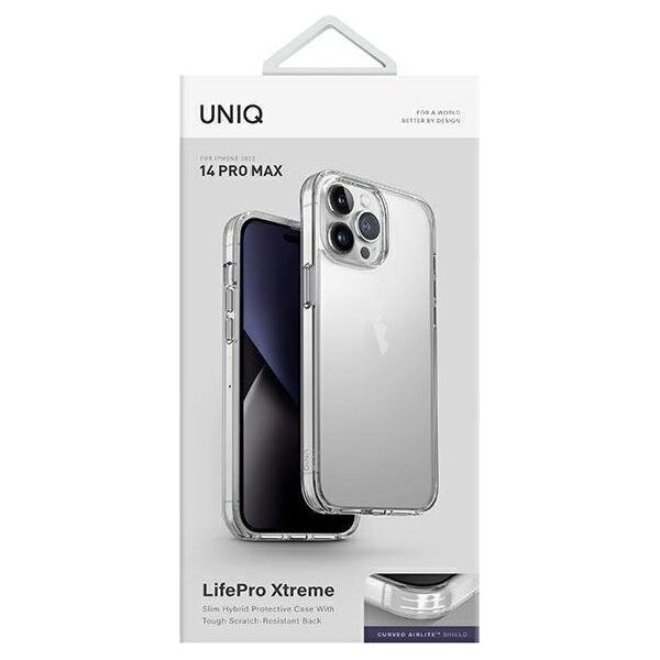 Uniq Etui LifePro Xtreme iPhone 14 Pro Max 6,7" przeźroczyste