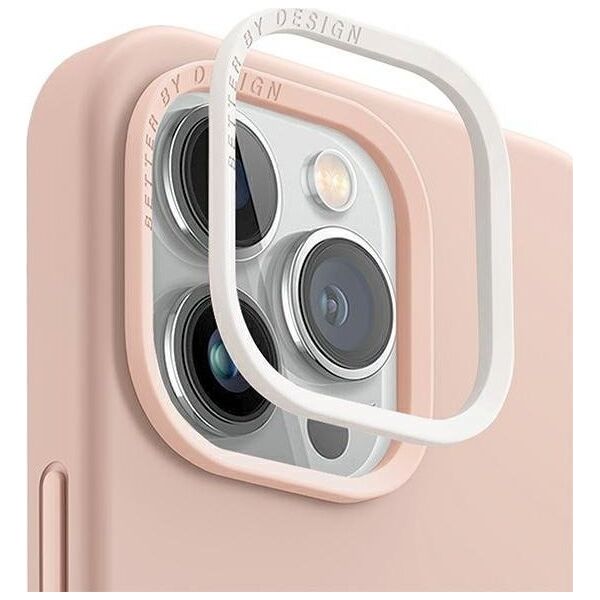 Uniq UNIQ etui Lino Hue do iPhone 14 Plus 6,7" Magclick Charging różowy/blush pink