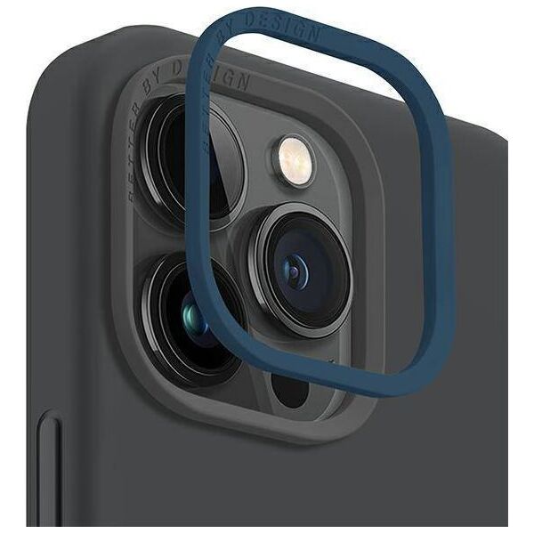 Uniq UNIQ etui Lino Hue do iPhone 14 Plus 6,7" Magclick Charging szary/charcoal grey