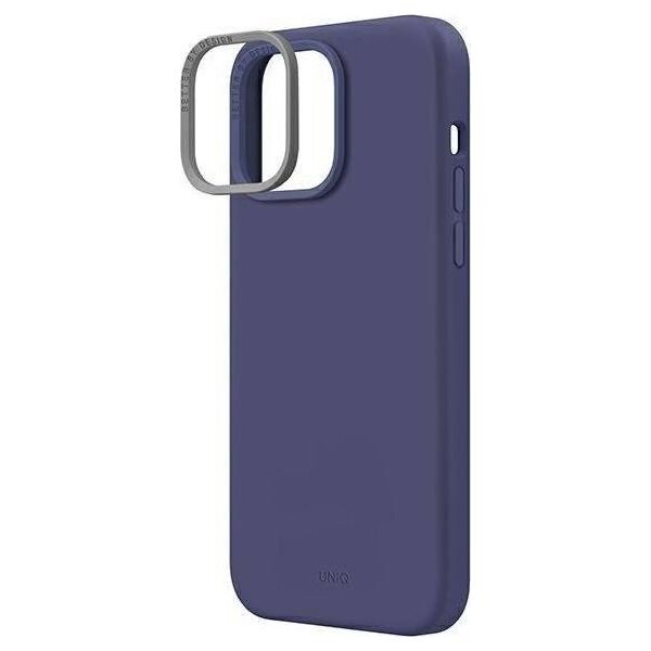 Uniq UNIQ etui Lino do iPhone 14 Pro Max 6,7" purpurowy/purple fig
