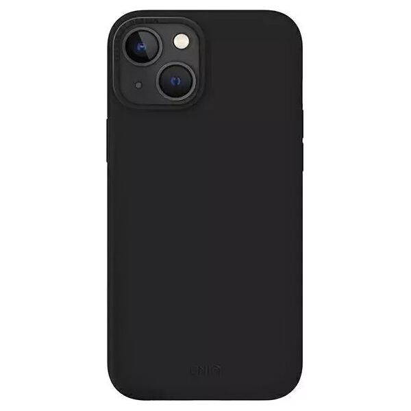 Uniq UNIQ etui Lino iPhone 14 Plus 6,7" czarny/midnight black