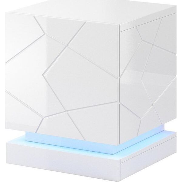 Cama Meble Oświetlenie szafka nocna QIU 2szt. RGB