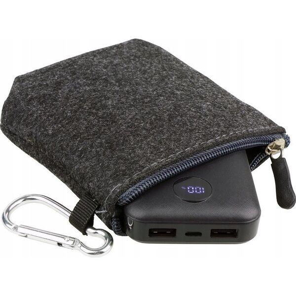Power bank 10000 mAh Czarny V0133-03