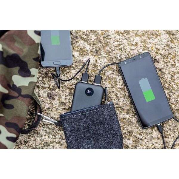 Power bank 10000 mAh Czarny V0133-03