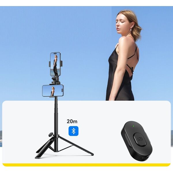 Statyw Monopod Kijek Selfie Pilot 1/4 ISO 2x Uchwyt na Telefon / ULANZI MT-70