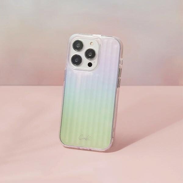 Uniq Etui UNIQ Coehl Linear Apple iPhone 14 Pro opalowy/iridescent