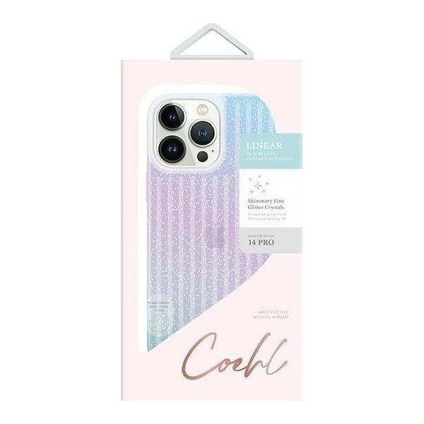Uniq Etui UNIQ Coehl Linear Apple iPhone 14 Pro stardust