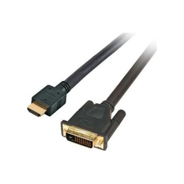 Adapter USB M-CAB M-Cab 7300088 adapter kablowy 2 m HDMI Typu A (Standard) DVI-D Czarny