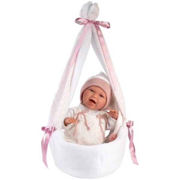 Llorens Llorens 74006 Lalka Śmiejący się bobas Mimi 42 cm