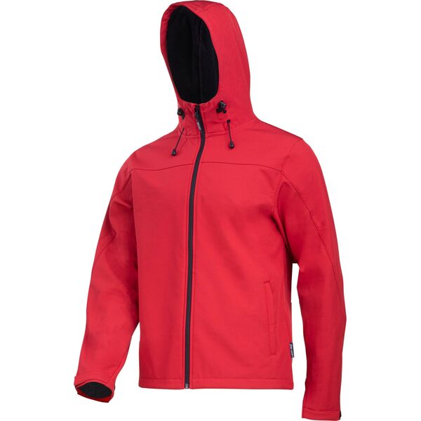 Lahti Pro KURTKA SOFTSHELL Z KAPT. CZERWONA, "3XL", CE, LAHTI