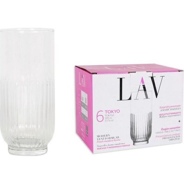 lav Zestaw kieliszków LAV Tokyo (6 uds) (395 ml)