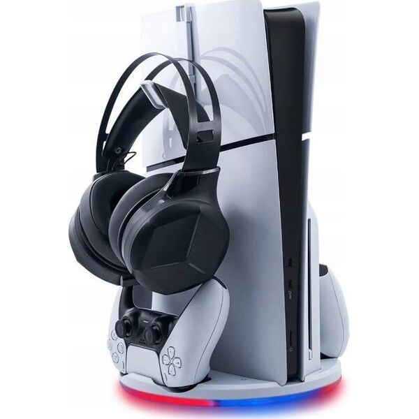 Ładowarka Stacja Dokująca Stojak - Sony PlayStation 5 PS5 SLIM DISC Digital / JYS-5196
