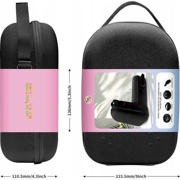Futerał Etui Walizka na Gogle Okulary VR Oculus Meta Quest 3 3S Pasek Elite / JYS-MQ020