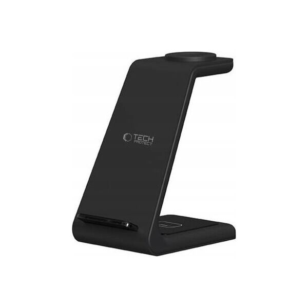 TECH-PROTECT QI15W-A36 3IN1 WIRELESS CHARGER FOR ANDROID BLACK