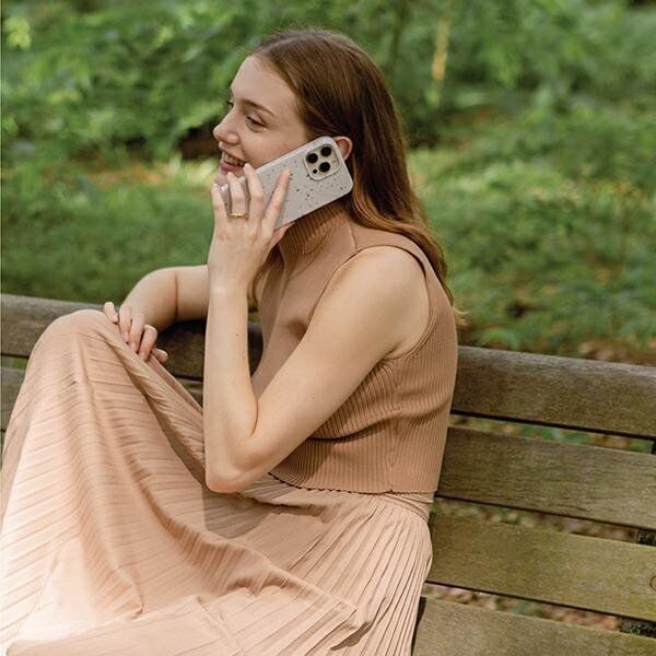 Uniq Etui UNIQ Coehl Terrazzo Apple iPhone 14 Pro Max różowy/coral pink