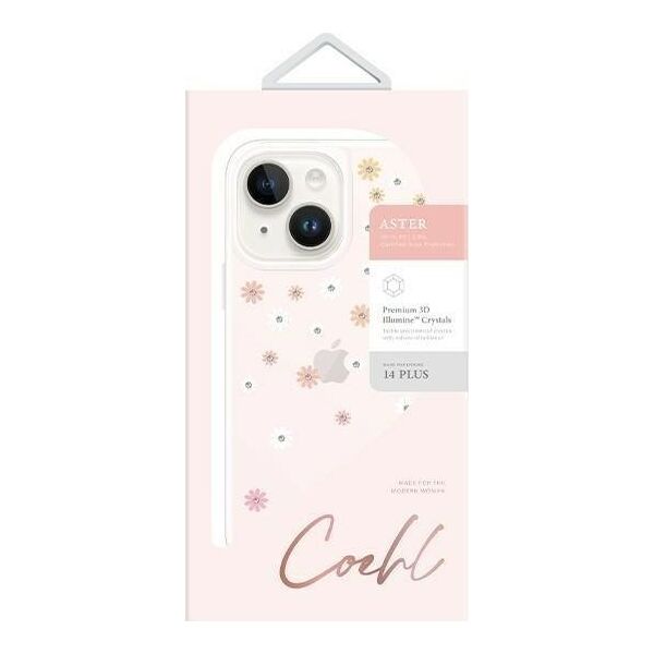Uniq Etui UNIQ Coehl Aster Apple iPhone 14 Plus różowy/spring pink