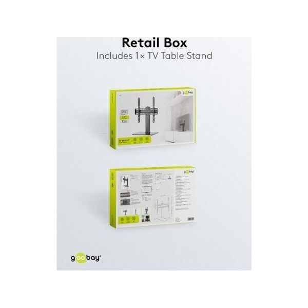 Goobay Stojak tv Basic Fix 58524