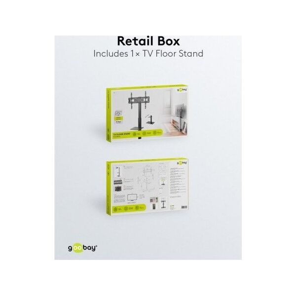 Goobay Stojak pod tvBasic (rozmiar L) 58526