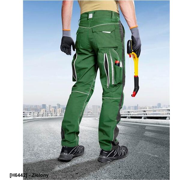 Ardon ARDON URBAN+ - spodnie do pasa 65 % poliester, 35 % bawełna, canvas, ok. 270 g/m2 Tabiflex - stretch, 11 kieszeni + na nakolanniki - KHAKI 52